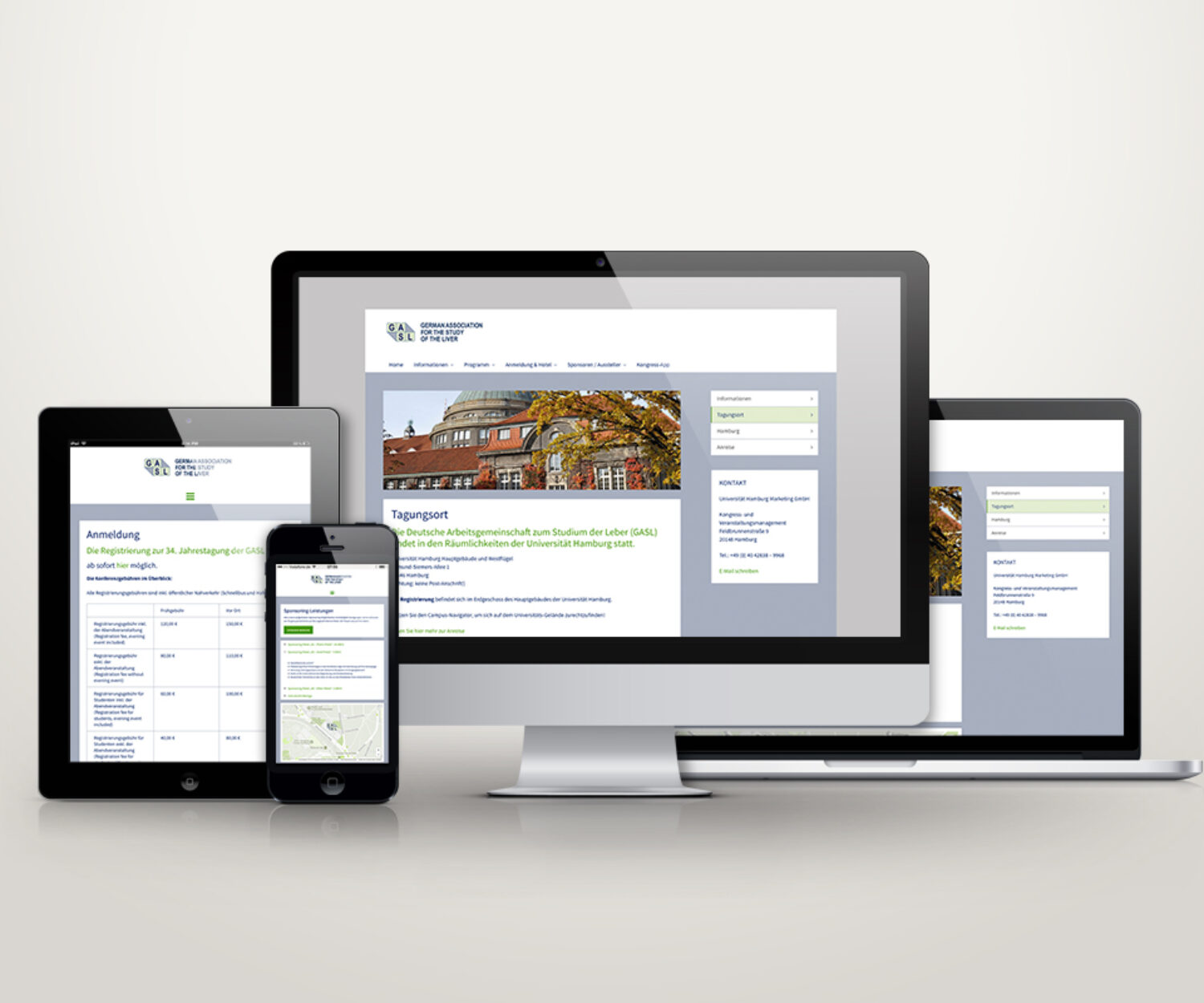 German Association for the study of the lever (GASL 2018)- - Hamburg - Website