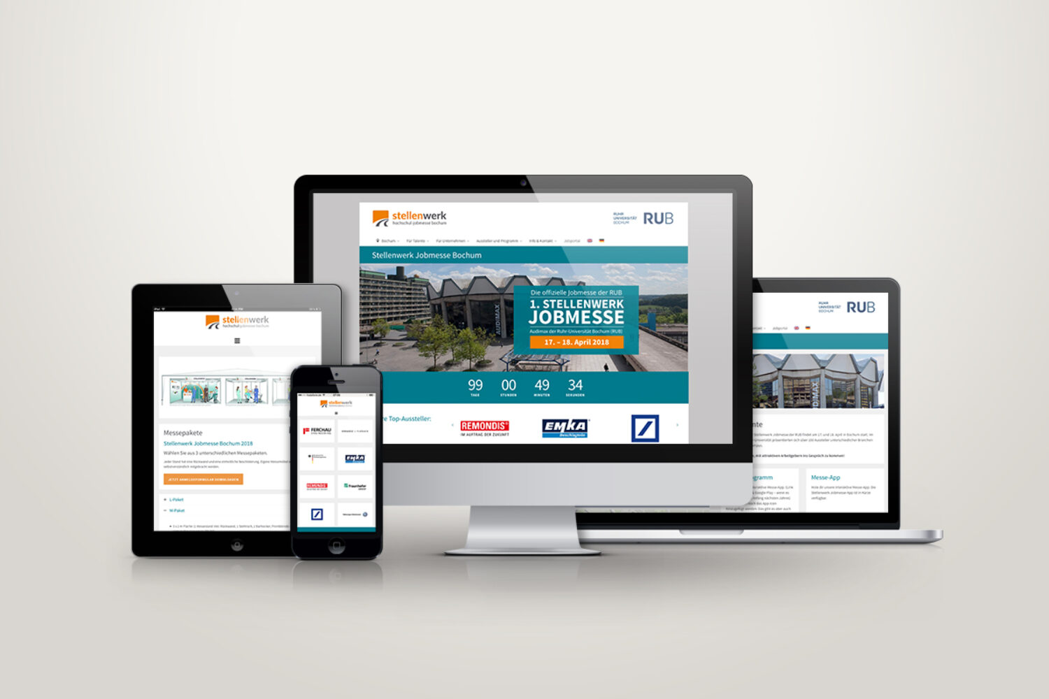 Stellenwerk Jobmesse Bochum 2018 - Website