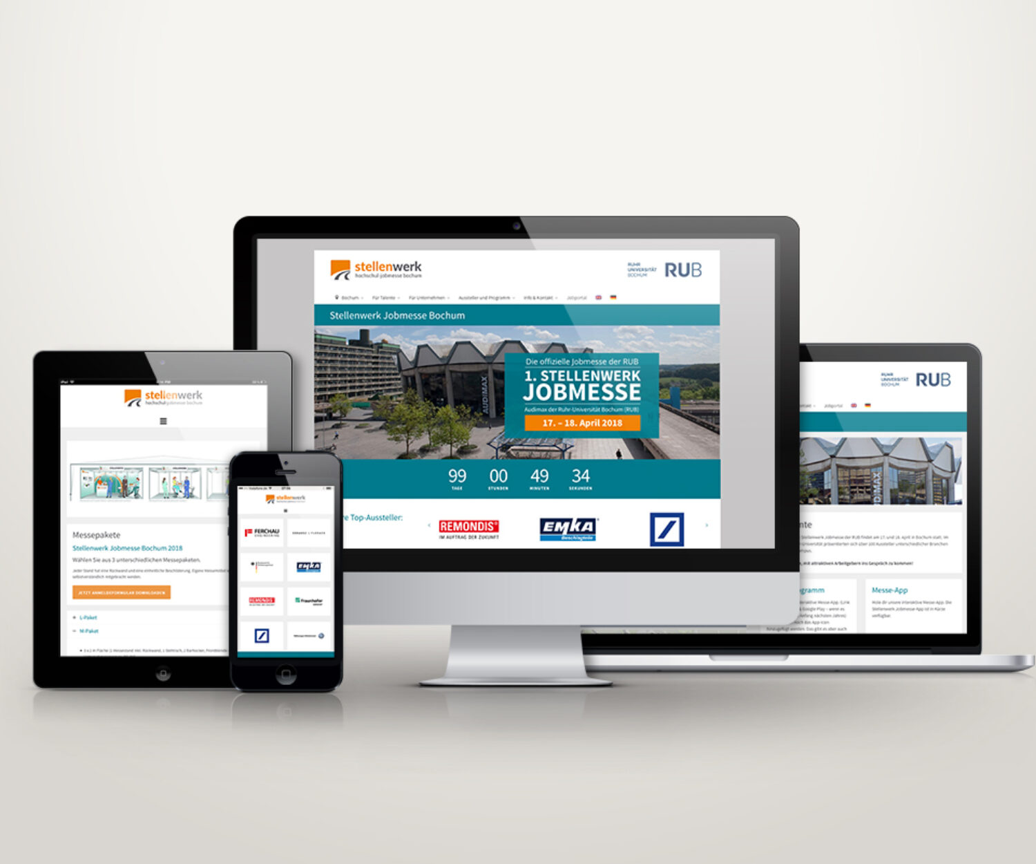 Stellenwerk Jobmesse Bochum 2018 - Website